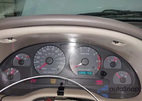 2000 Ford Mustang из США, поврежденный, VIN 1FAFP4444YF308099